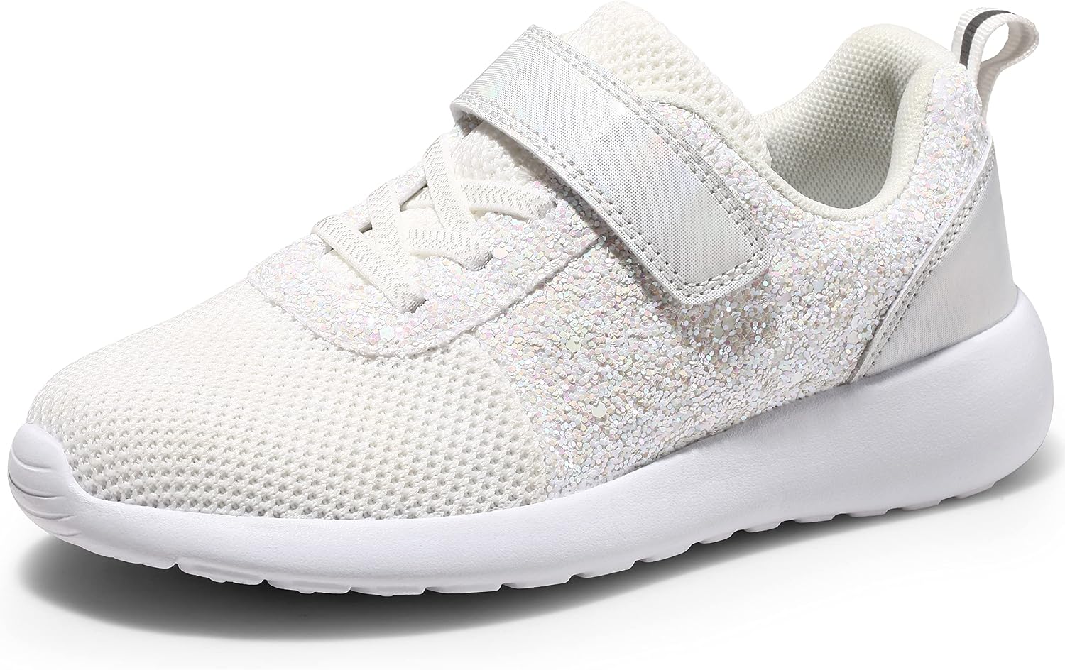 Harvest Land Girls Trainers Kids Athletic Shoes Toddlers Glitter Sneakers Breathable Tennis Running Sports Shoes