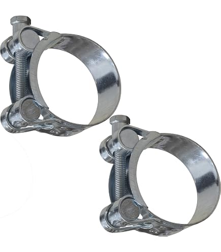 Lot De 5 Colliers à Tourillon DOJA - Diamètre 48-51mm - Serrage Haute Pression - Pour Irrigation, Tuyaux