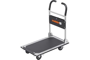Meister 8985620 - Carrello pieghevole con piattaforma, carico massimo 150 kg