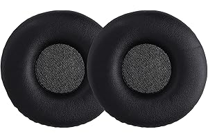 kwmobile 2X Zapasowa podkładka kompatybilna z JBL Tune 600 / 500BT / 510BT / 450 - Wkładki piankowe do słuchawek audio - czarna