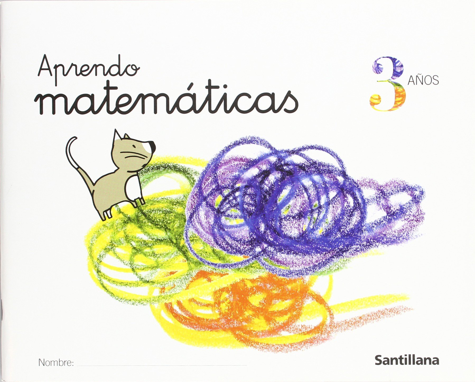 Aprendo matemáticas, Educación Infantil, 3 años. Cuaderno