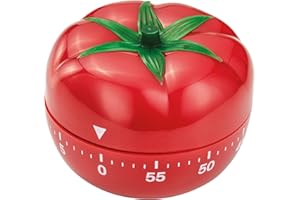 Judge Tomato Kitchen Timer, 60 Minute Wind Up Cooking Timer