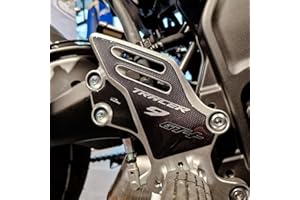 Resin Bike Motorcycle 3D Stickers Compatible with Yamaha Tracer 9 GT+ 2023-2024. Bike Protection Heel Pad From Bumps And Scratches. Pair Of Stickers 3D Resin Gadget Moto