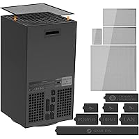 New World Dust Proof Kit For Xbox Series X Dust Plugs Dust Filter Kit Compatible with Xbox Series X Include 8 Silicone Dust P
