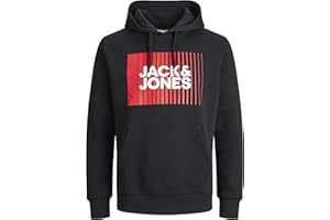 JACK & JONES Bluza z kapturem Mężczyźni Jjecorp Logo Sweat Hood Play Noos