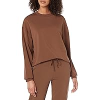 Long Sleeve Jumpers For Women Fashion Crewneck Color Blocking Casual Sweatshirts Loose Fit Printed Cosy Pullover Tops Comfort Classic Basic Fall Winter J - View #7