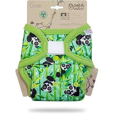 Copertura Pannolino Lavabile Petit Lulu | Taglia L | Impermeabile E Traspirante | Bordi In Pile - Foto 5