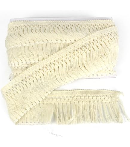 Linnen kussen met raffia kwastjes en kauri 35x60cm - CoCo homeliving