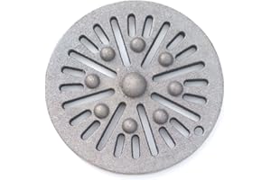 SHOPPING-KOBOLDE Hochwertiger Ø 21,5 cm Gussrost Ofenrost Kaminrost Ascherost f. DAN SKAN