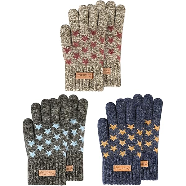 Schattige en warme gebreide winterhandschoenen voor kinderen • Kinder World Schattige en warme gebreide winterhandschoenen voor kinderen • Kinder World