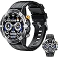 CUBOT Military Rugged Smart Watch for Men, 1.52" TFT Screen Round Dial Sports/Health Fitness Activity Tracker with Bluetooth Calling, Water Resistant, AI Voice, Android/iOS Supported C29 Black