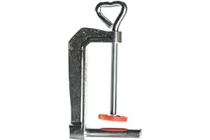 Bessey Tk6 Zacisk Stołowy, Szary/Czerwony, 60/22 mm