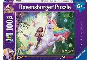 Ravensburger Kinderpuzzle - 12004164 - Unicorn Academy - Einhorn-Puzzle für Kinder ab 6 Jahren, mit 100 Teilen im XXL-Format, Einhorn-Geschenke