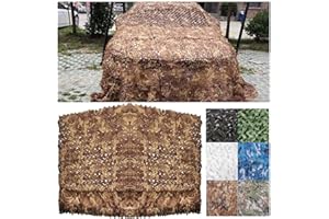 ZHJSHOU Tarnnetz Weiß Camouflage Netz, Tarnnetz für Sichtschutz Outdoor,Schattierungsnetz Jagd Wildcampen Waldlandschaft Outdoor Garten Party Dekorationen Sonnenschirm