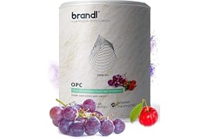 ‎BRANDL OPC Traubenkernextrakt hochdosiert mit Acerola Vitamin C | brandl® | Abgefüllt in Deutschland | 120 Kapseln