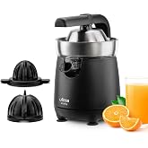 Ufesa Vitality, Electric Arm Juicer, 120W, Continuous Pouring, Anti-Drip System, Double Cone, Stainless Steel Filter, Juice E