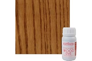 dartfords Medium Oak Interior Spirit Based Wood Dye - 250ml Bottle