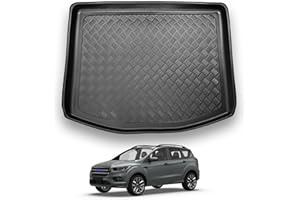 NOMAD Ford Kuga (2013-2020) Boot Liner [Models with Space Saver Spare Wheel or Tyre Repair Kit] Tailored Mat Protector Non Slip Waterproof Raised Edges Compatible Custom Accessory Dog & Pet Friendly
