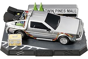 CC Countdown Characters 2024 Calendario de Adviento Armable Twin Pines Mall Delorean Time Machine – Estatua Coleccionable Oficial de Back to The Future