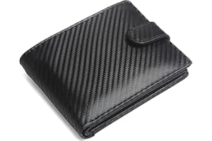 ODS:UK Men's Soft and Secure Leather Wallet with RFID Blocking, Card Slots, ID Window and Coin Pocket