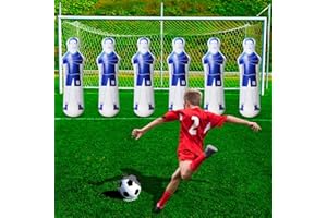 ZHUYNXIR Inflatable Soccer Dummy Goalkeepr Air Mannequin Free Kick Defender Wall Goalkeeper Defender Training for Children Adult