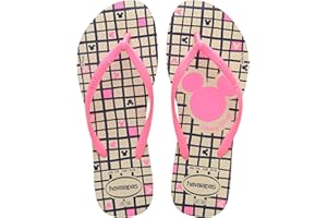 Havaianas - Slim Disney Stylish, Comfortable, Lightweight, and Stylish Flip-Flops, Disney Designs, Thin Straps & Non-Slip Sole, Women