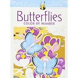 Creative Haven Floral Design Color by Number Coloring Book (Creative