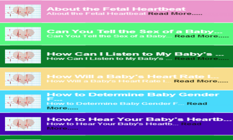 Baby Heartbeats Amazon Fr Appstore Pour Android