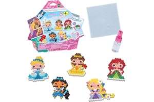 Aquabeads - Le kit des merveilleuses Princesses Disney - Kit de loisirs créatifs - Activité manuelle enfants en toute autonomie - Coffret de perles à eau - Jouet enfant 4 ans et + - 31606