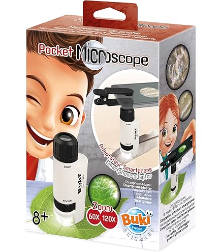 Microscopio Tascabile Carson MicroBrite Plus 60-120x - Con LED E Lenti Asferiche, Per Studio E Hobby - Foto 10