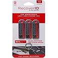 KeySmart RecoverID - Anonymous Lost and Found Tracker Tag (3-Pack)
