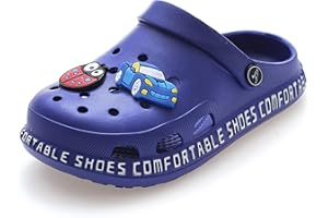 ZYLDK Enfants Sabots et Mules Pantoufles Chaussures Mixte Bébé Fille Garçon Antidérapant Eté Piscine de Jardin Clogs Sandales de Plage à Enfiler