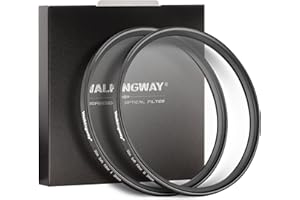 Walking Way 39 MM Filtro di Diffusione - Kit di Filtro Nebbia Leggero 1 e Fort 2 Circolare per Il Ritratto - Filtri Mist Flou Morbidi Ultra Sottile con Vetro Ottico HD (1&2, 39 MM)