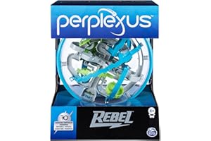 SPIN MASTER GAMES Perplexus Rebel, Il Labirinto 3D con 70 Ostacoli in Una Sfera, 8+ Anni