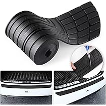 Protezione Antigraffio Minigonne Laterali Auto Universali - In Gomma 8cm X 4m Antigraffio Paraurti