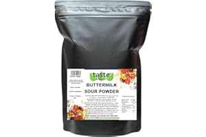 TASTE SENSATION Buttermilk Powder (Sour and Tangy) (500 gram Resealable Pouch)