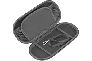 Tbest Soft Travel Protective Case Pouch Cover, Slim Case for 3000 Case Ps Double Compartment Carrying Case Black Protective Hard Cover Carry Pouch Travel Bag (Black)