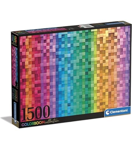 Puzzle - Clementoni - Colorboom Collection - 1000 pièces - Couleurs vibrantes - Découpes Puzzle - Clementoni - Colorboom Collection - 1000 pièces - Couleurs vibrantes - Découpes