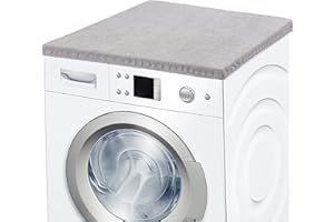 Ladeheid Pokrowiec na Pralkę z Frote 50x60 cm (Jasnoszary)