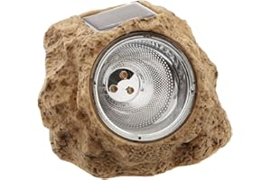 Best Season 477-26 - Luce LED decorativa da giardino a energia solare, 13x16 cm, led mit 3 dioden