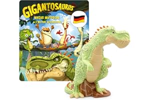 tonies Hörfigur für Toniebox, Gigantosaurus – Mazus Mutprobe, Hörspiel mit 4 Geschichten für Kinder ab 4 Jahren, Spielzeit ca. 52 Minuten