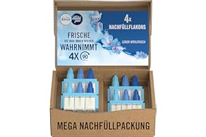 ‎FEBREZE Febreze 3Volution Duftstecker 4x Nachfüllflakons Aprilfrisch, 3 Abwechselnde Düfte Zum Bekämpfen Von Gerüchen