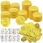 SelfTek 106 Pezzi Scrigno del Tesoro dei Pirati, 50 Monete