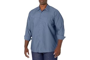 Red Kap Industrielles Arbeitshemd für Herren, Normale Passform, kurzärmelig