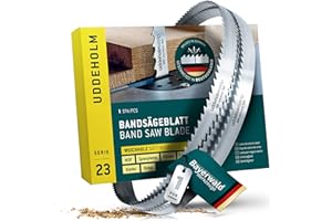 QUALITÄT AUS DEUTSCHLAND BAYERWALD WERKZEUGE Lame de scie à ruban Bayerwald Uddeholm - 2240 x 20 x 0.5 x 8 / pour tous les types de bois courants/bande de scie adaptée à Metabo BAS 317 PRECISION DNB. Metabo BAS 317 PRECISION WNB