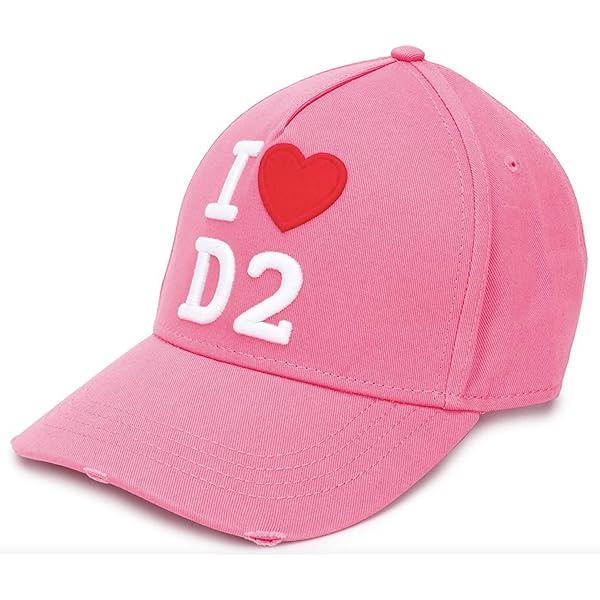 DSQUARED2 ハートロゴ　cap DSQUARED2 ハートロゴ cap 関税送料込］DSQUARED2 ツイル素材