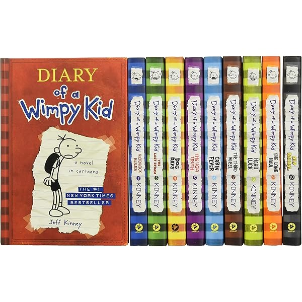 Diary of a Wimpy Kid Box of Books 1-10 Hardcover Gift Set