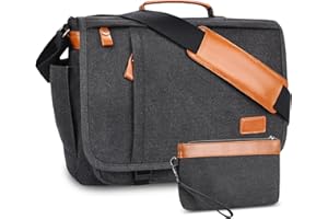 ESTARER Torba na ramię męska, mała, 20 cm, męska torba na ramię, do szkoły, na podróż