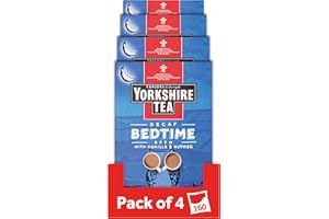 Yorkshire Tea Bedtime Brew Tea Bags, 4 Boxes of 40 Tea Bags (Total 160 Bags)