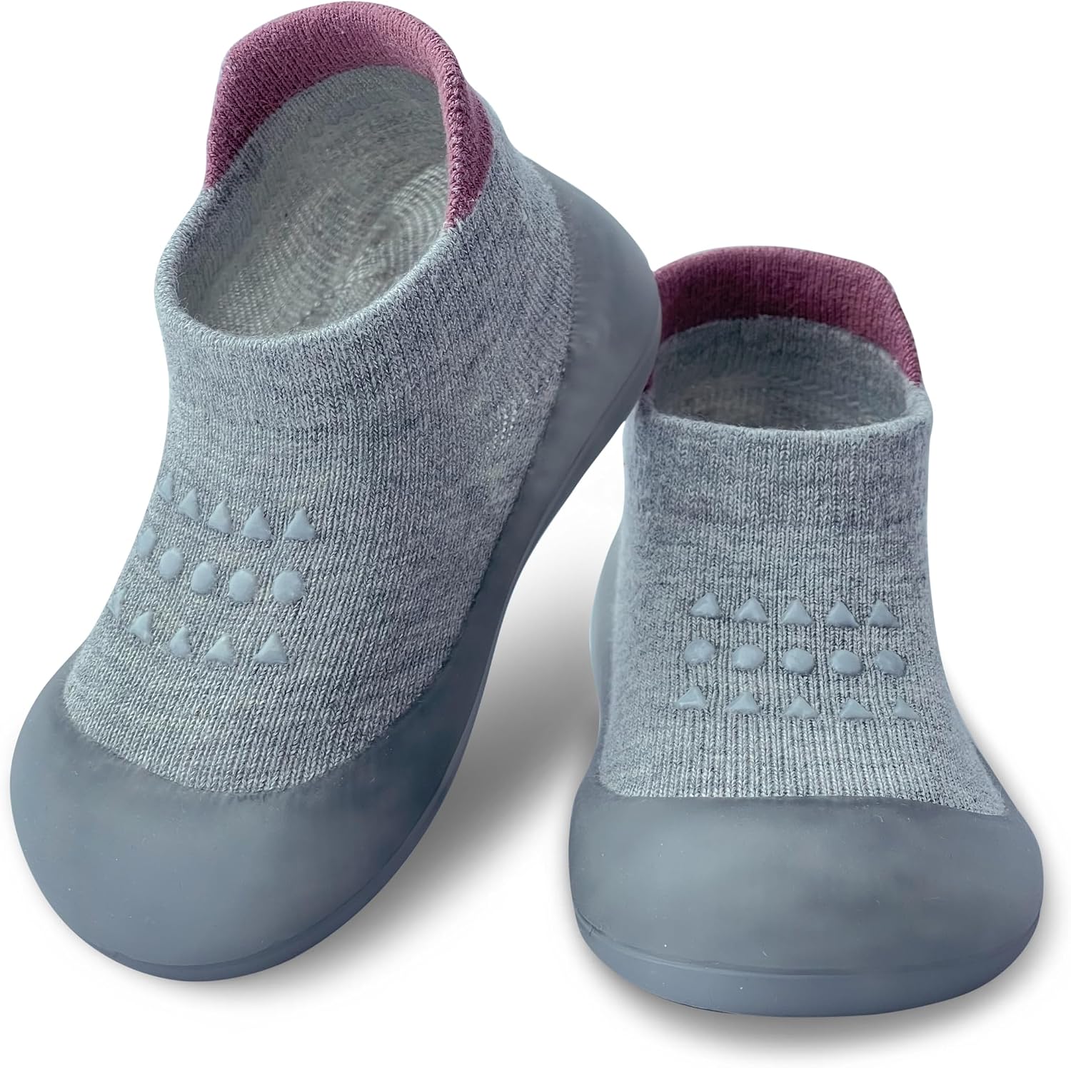 Dookeh Baby Shoes Boys Girls First Walking Shoes Non Slip Soft Sole Sneakers Toddler Infant Babygirl Sock Shoes
